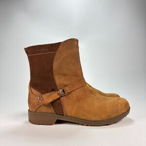 Eddie Bauer Covey Boot Brown Suede Leather Hiking Outdoor 6172-273 Womens Size 9